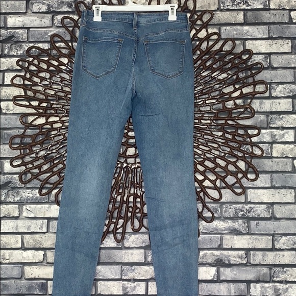 New Old Navy Distressed jeans patch 8 Reg Rockstar - Picture 4 of 5